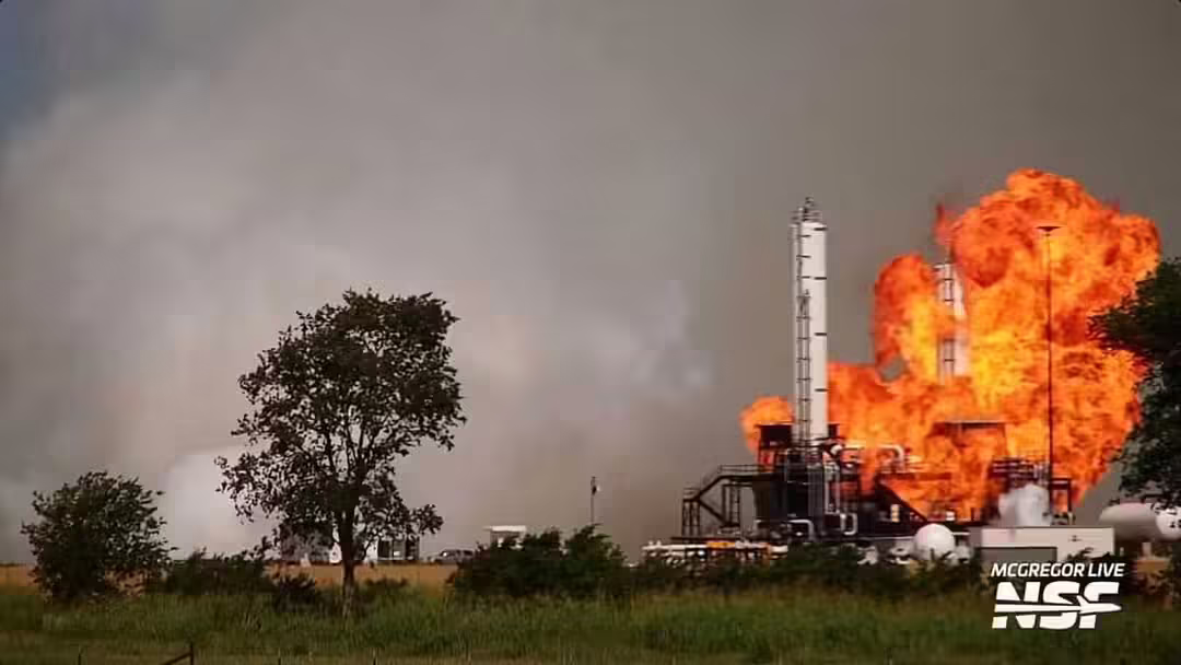 Вибух на випробувальному полігоні SpaceX